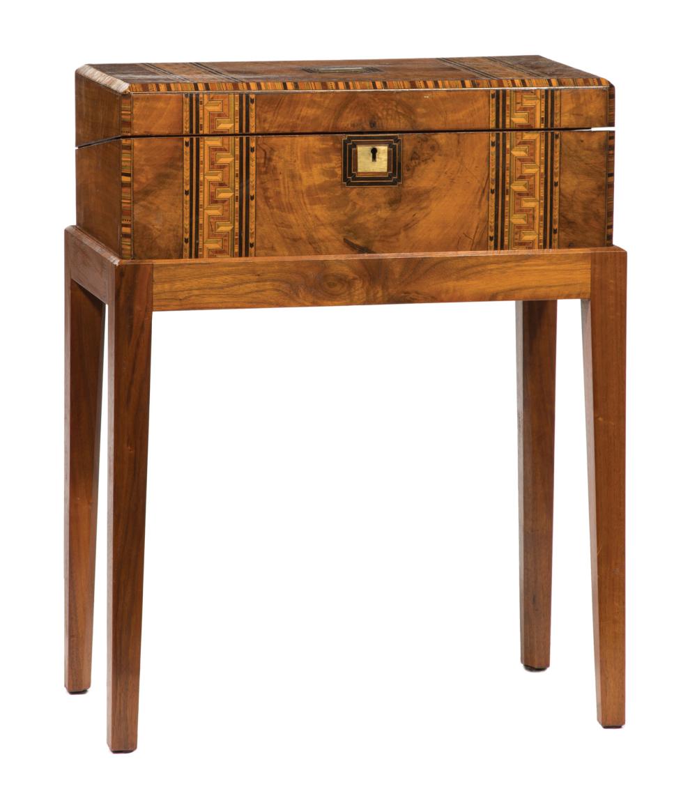 ENGLISH BURL WALNUT AND