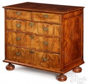 ENGLISH BURLED WALNUT VENEER C
