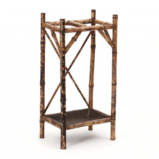 ENGLISH BURNT BAMBOO CANE /