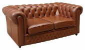 ENGLISH BUTTONED BROWN LEATHER
