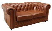 ENGLISH BUTTONED BROWN LEATHER
