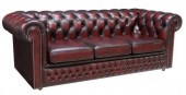 ENGLISH BUTTONED OXBLOOD LEATH
