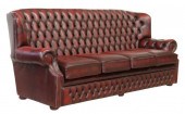 ENGLISH BUTTONED OXBLOOD LEATH