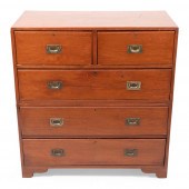 ENGLISH CAMPAIGN-STYLE CHEST L