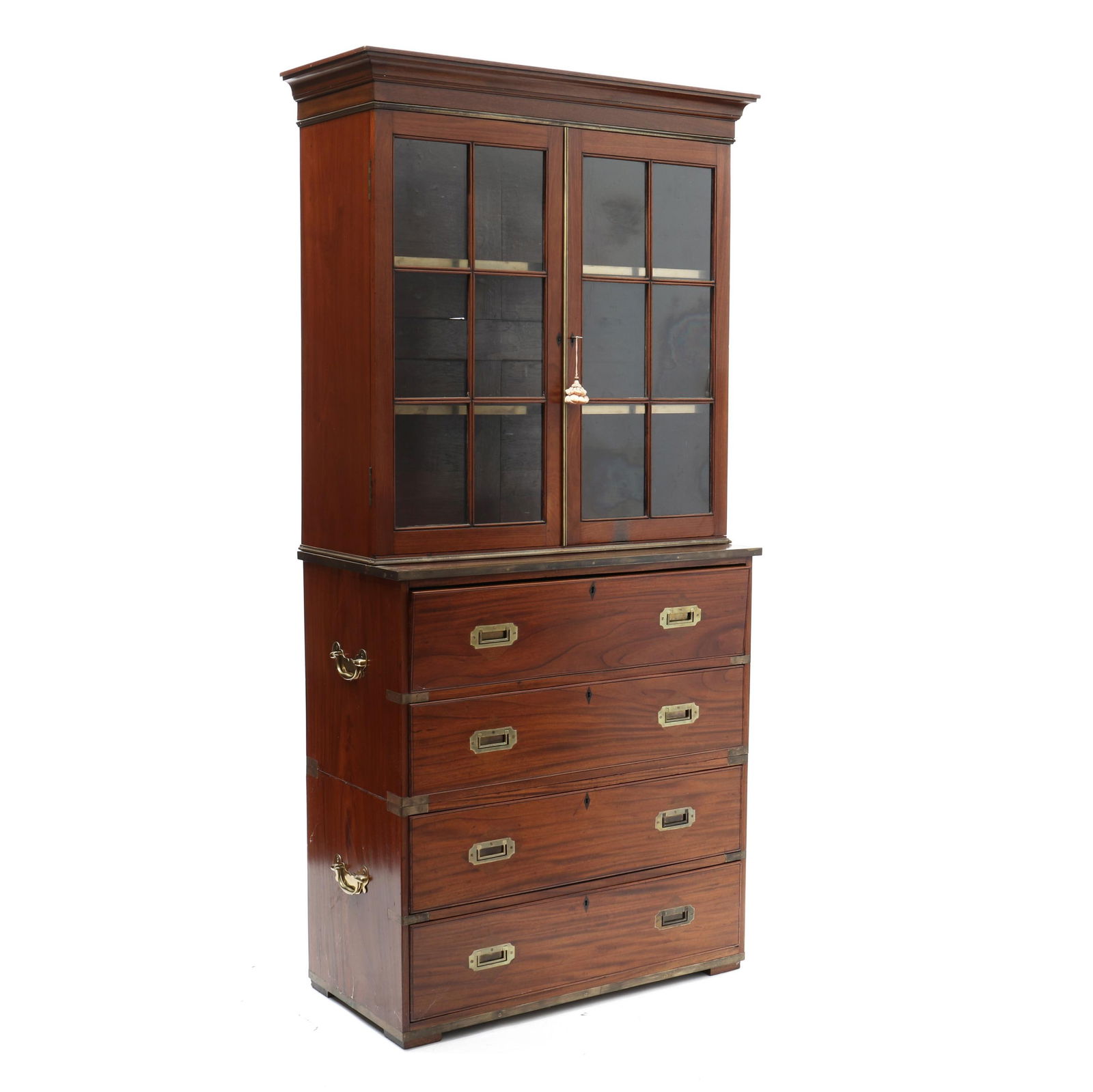ENGLISH CAMPAIGN STYLE MAHOGANY