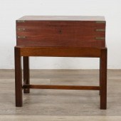 ENGLISH CAMPHOR WOOD LAP DESK