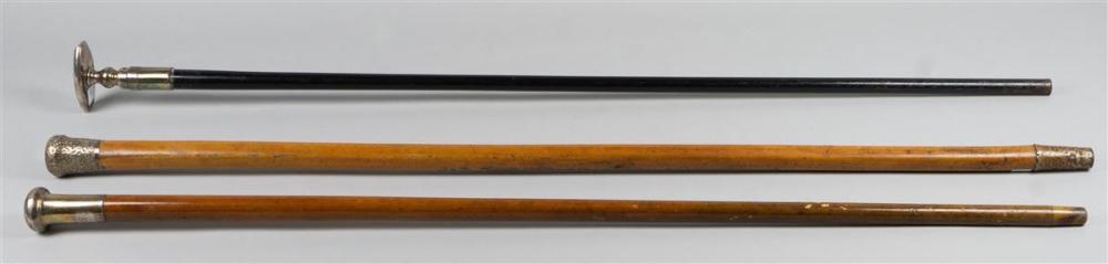 ENGLISH CANE WITH ARMS OF ROYAL
