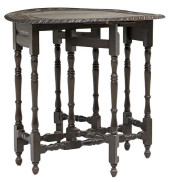 ENGLISH CARVED &AMP; EBONIZED