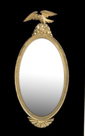 English Carved Giltwood and Pl