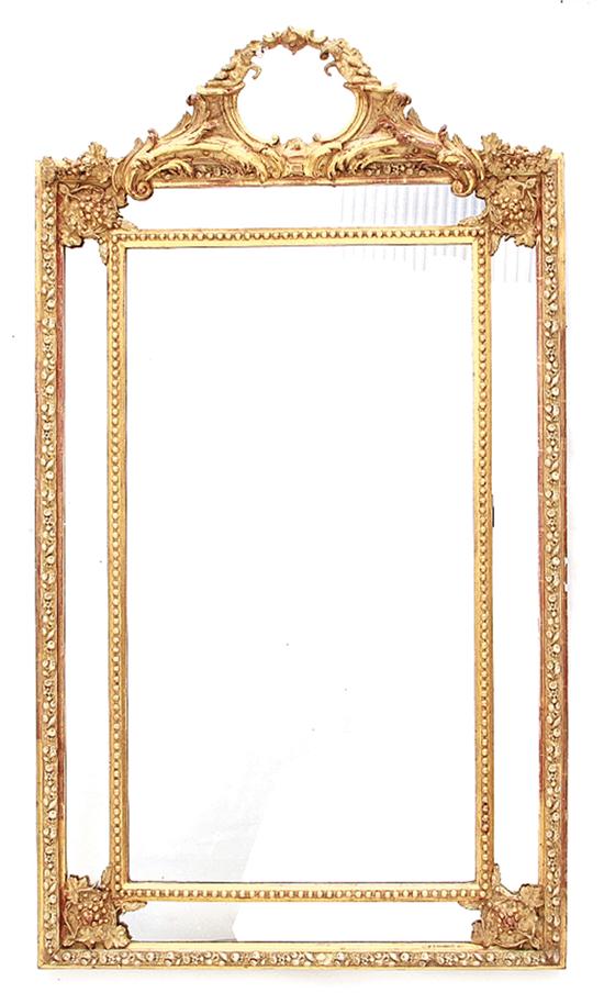 English carved giltwood