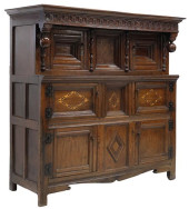 ENGLISH CARVED OAK &AMP; PARQU