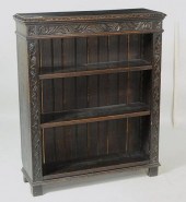 ENGLISH CARVED OAK JACOBEAN ST