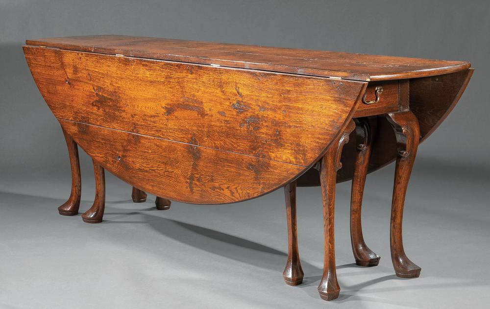 ENGLISH CARVED OAK WAKE