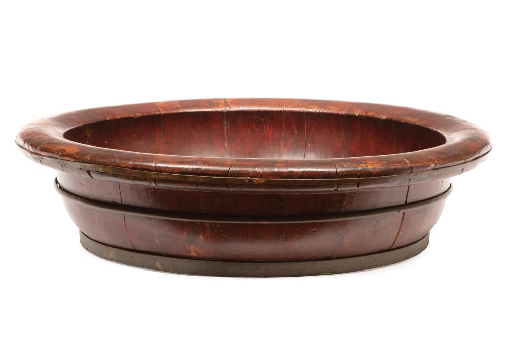 ENGLISH CARVED WOOD AND IRON