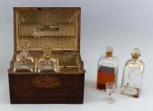 ENGLISH CASED DECANTER SET LAT