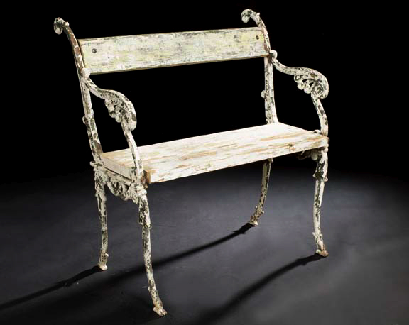 English Cast-Iron and Wood Garden