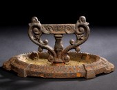 English Cast-Iron Lyriform Boo