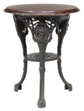 ENGLISH CAST IRON PUB GARDEN T