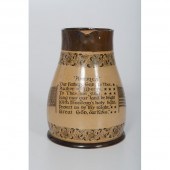English Ceramic Pitcher Englis