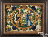ENGLISH CHARLES II BEADED STUM