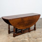 ENGLISH CHARLES II STYLE OAK W