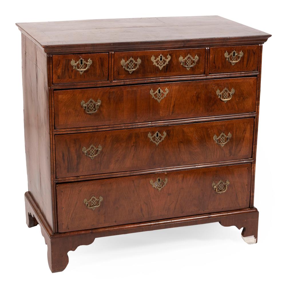 ENGLISH CHEST, LATE 18TH CENTURY