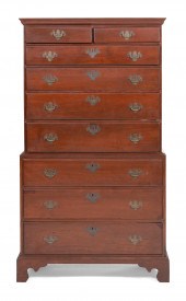 ENGLISH CHEST-ON-CHEST LATE 18