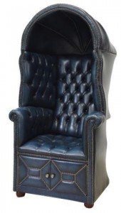 ENGLISH CHESTERFIELD LEATHER P