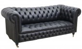 ENGLISH CHESTERFIELD STYLE BLU