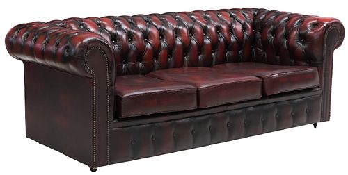 ENGLISH CHESTERFIELD STYLE TUFTED