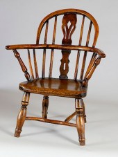 ENGLISH CHILD'S ELM BOWBACK WI
