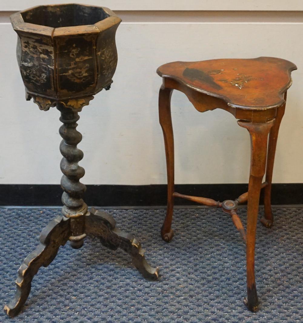 ENGLISH CHINOISERIE DECORATED