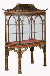 ENGLISH CHINOISERIE DISPLAY CA