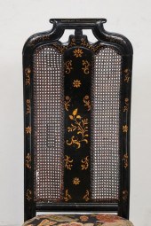 ENGLISH CHINOISERIE EBONIZED C