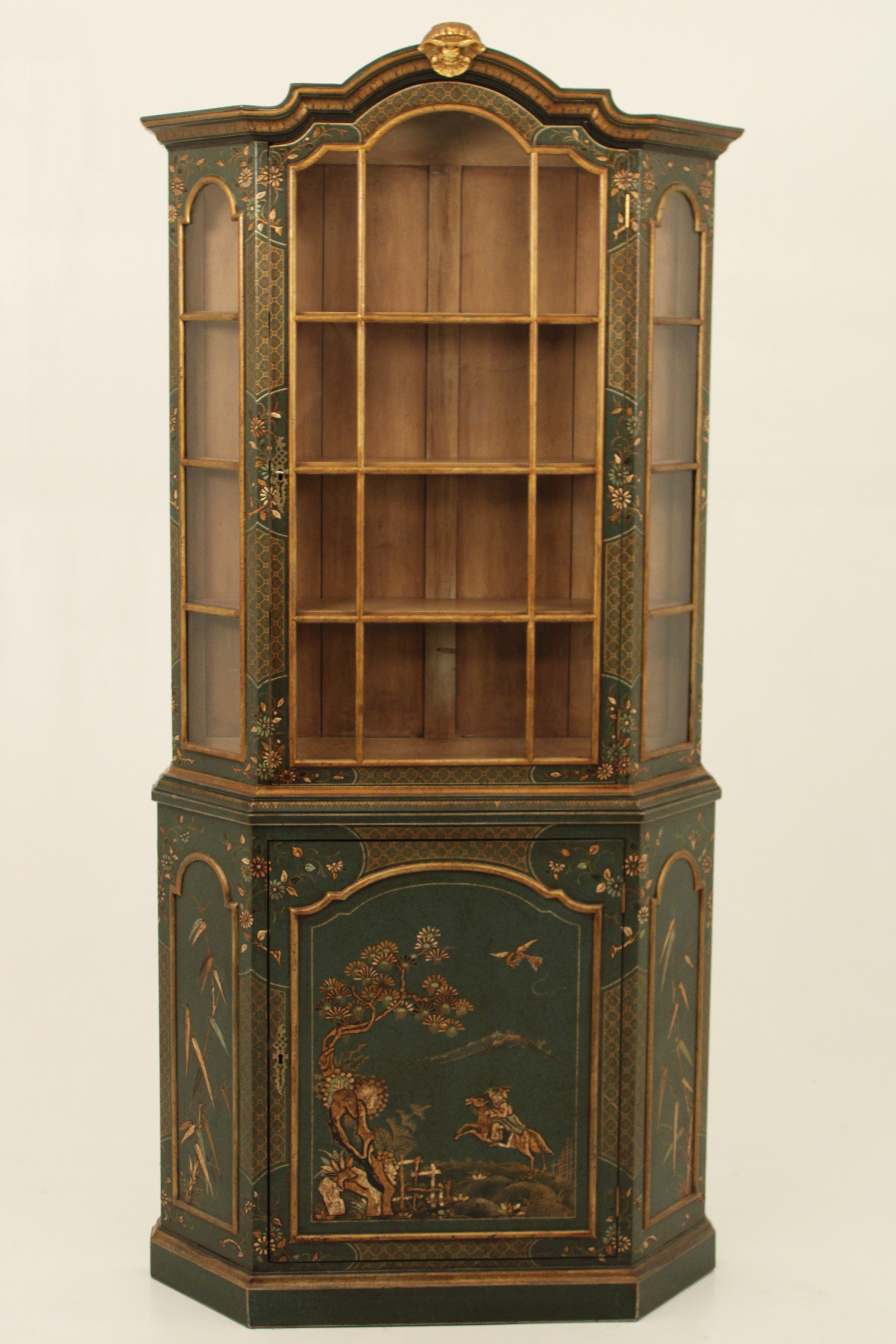 ENGLISH CHINOISERIE GREEN