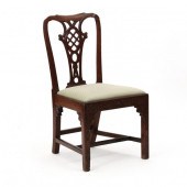 ENGLISH CHIPPENDALE CARVED MAH