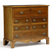 ENGLISH CHIPPENDALE INLAID MAH