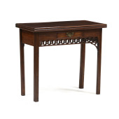 ENGLISH CHIPPENDALE MAHOGANY G