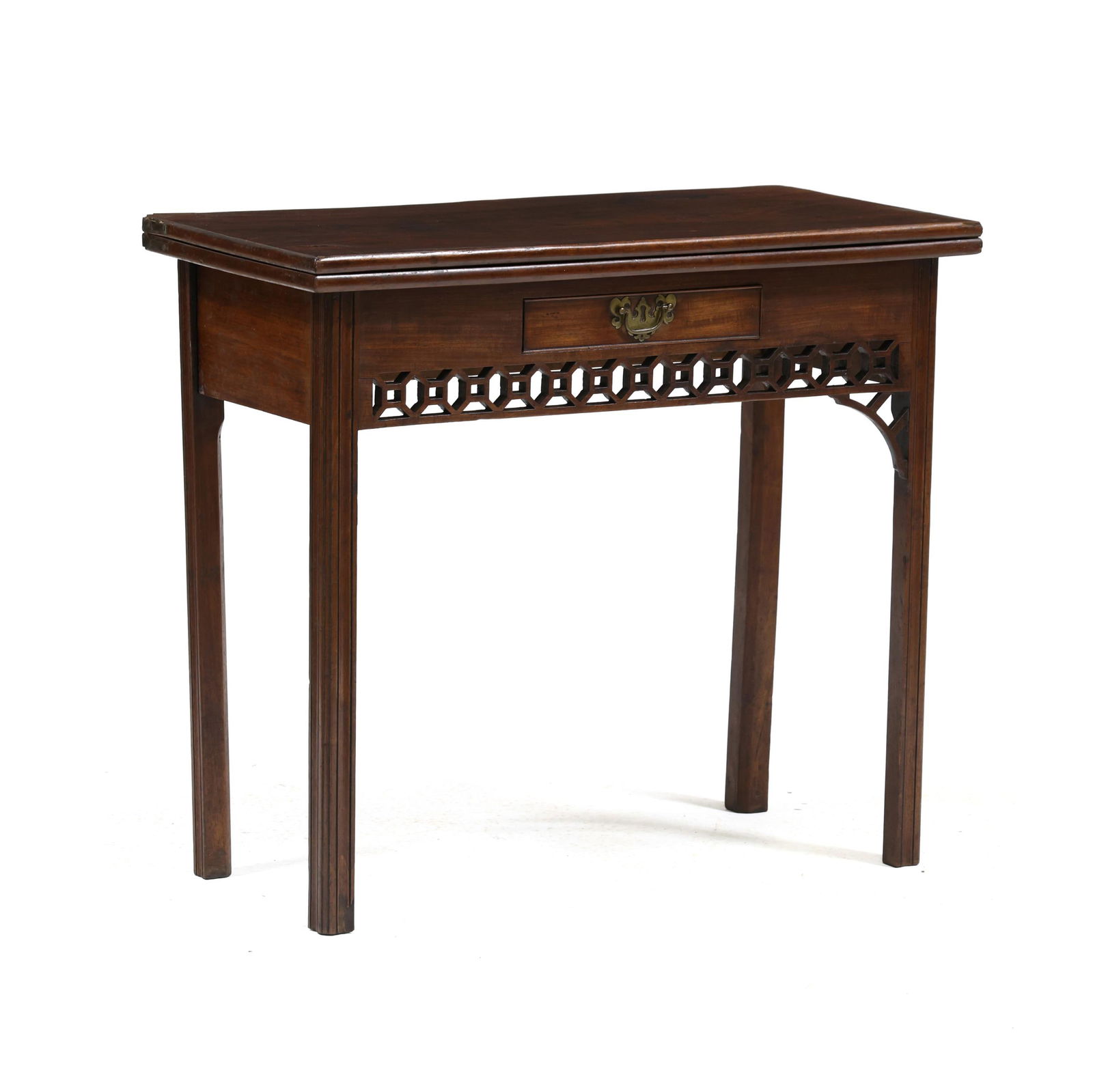 ENGLISH CHIPPENDALE MAHOGANY GAME