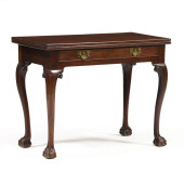 ENGLISH CHIPPENDALE MAHOGANY G