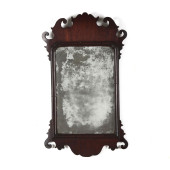 ENGLISH CHIPPENDALE MAHOGANY W