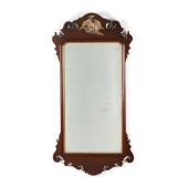 ENGLISH CHIPPENDALE MAHOGANY W