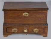 ENGLISH CHIPPENDALE OAK MINIAT
