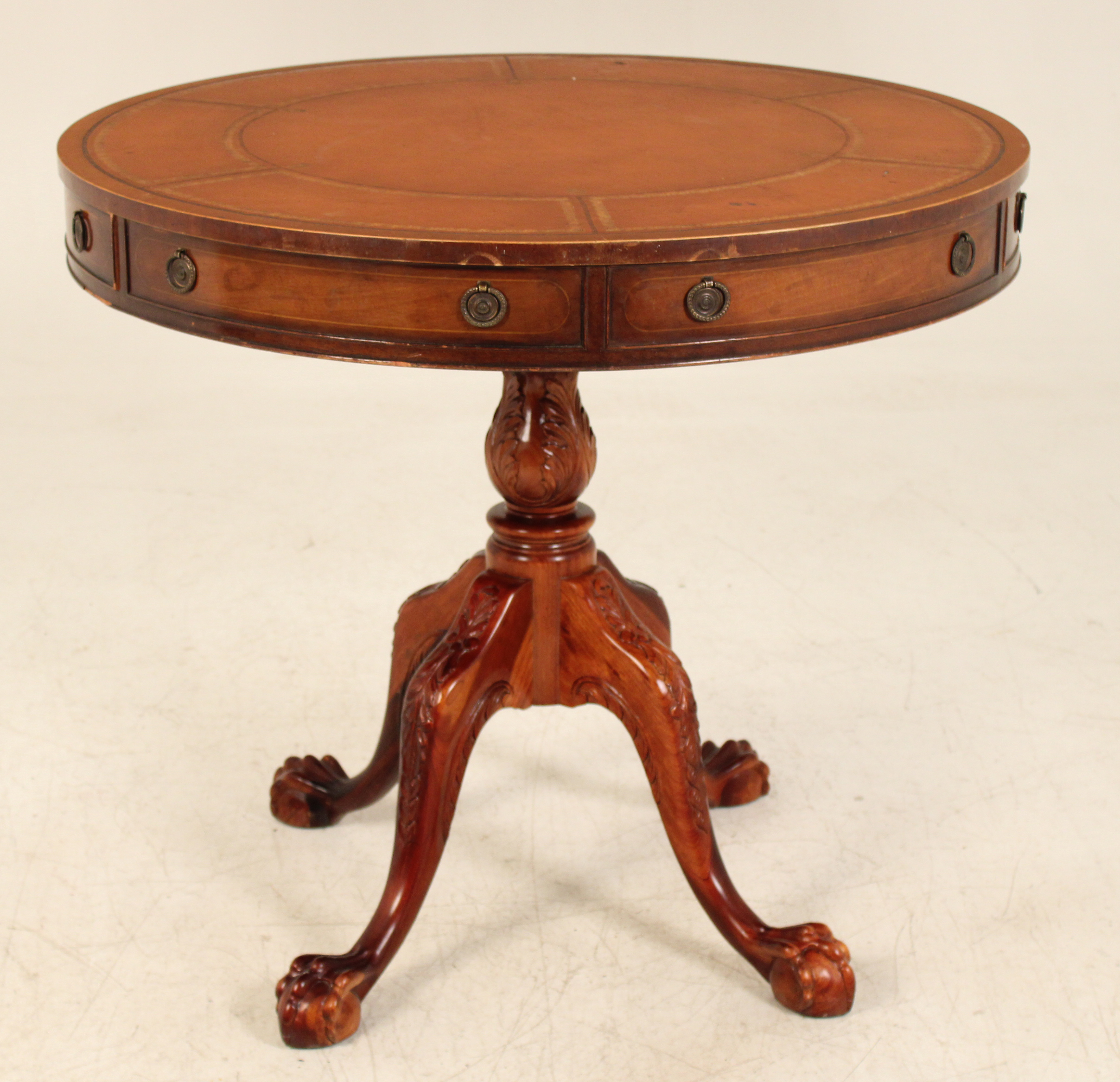 ENGLISH CHIPPENDALE STYLE DRUM