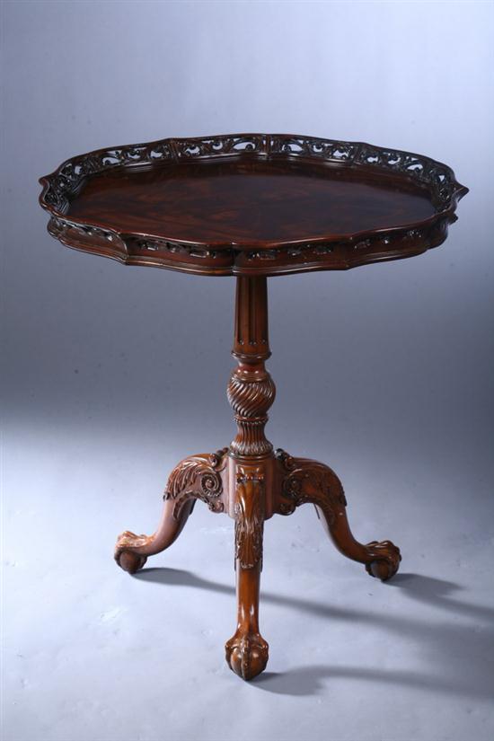 ENGLISH CHIPPENDALE STYLE FLAME