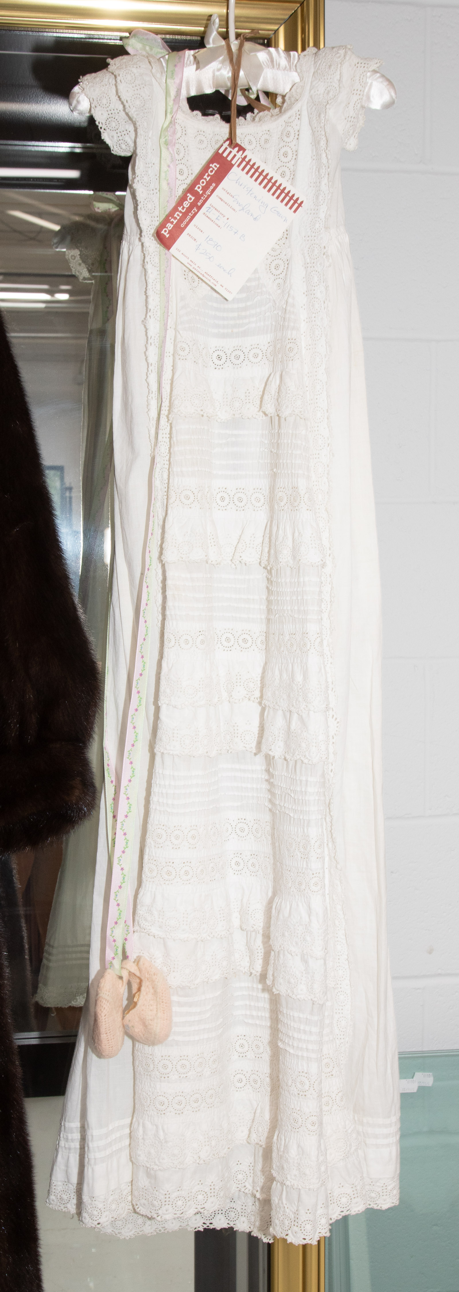 ENGLISH CHRISTENING GOWN Circa