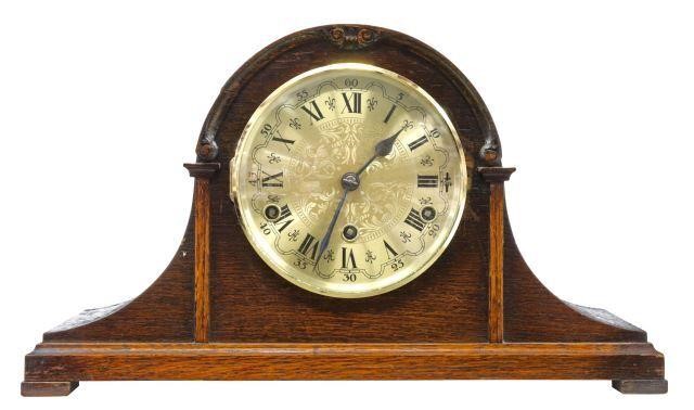 ENGLISH CLARION CLOCK CO. OAK