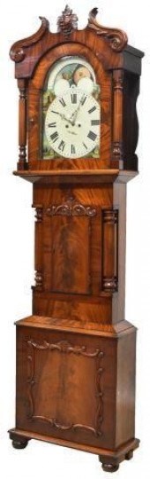 ENGLISH CLASSICAL MAHOGANY CAS
