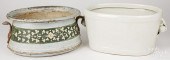 ENGLISH CLIFTON PAINTED TIN FO