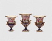 ENGLISH COBALT GROUND FLORAL-D